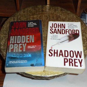 Books -  (set/3) -  "Hidden Prey",  ""Shadow Prey"   &  "Broken Prey"